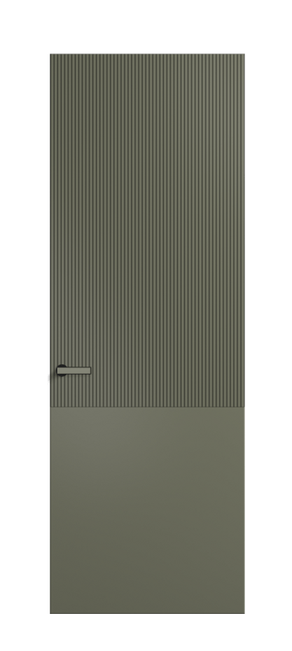 Межкомнатная дверь Velvet АКП 8205 Матовый оливковый тёмный. Цена 65529  | Volhovec