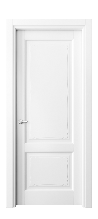 Межкомнатная дверь Тоскана Элегантэ 6323 Матовый белоснежный  Цена 102699 ₽ | Volhovec