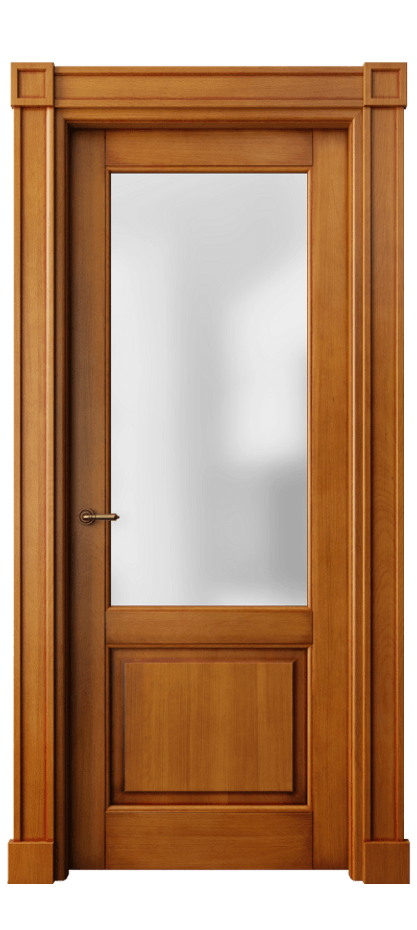 Межкомнатная дверь Toscana Plano 6302 Бук светлый с патиной Сатинированное стекло Цена 149559 ₽ | Volhovec