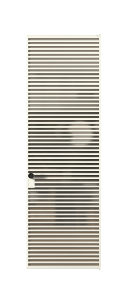 Алюминиевая дверь АЛПЛ040.07 Алюминий жемчужный Сатинированное бронзовое стекло, триплекс Цена 184195  | Volhovec