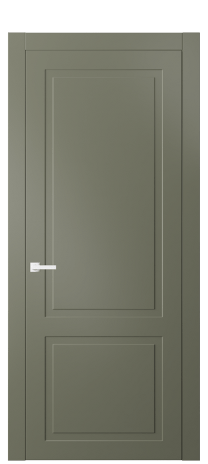 Межкомнатная дверь Нео Классик АКП 8002 Матовый оливковый тёмный  Цена 56249 ₽ | Volhovec