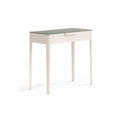 Консоль Piega 1 ящик Матовый бежево-серый