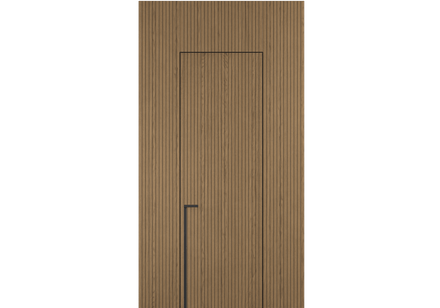 Панели для отделки стен Стеновая панель Фрезерованные Дуб сепия матовый. Цвет Дуб сепия матовый. Материал Шпон Naturwood. Коллекция Фрезерованные. Картинка.