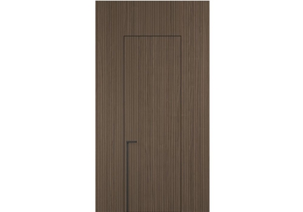 Панели для отделки стен Стеновая панель Фрезерованные Дуб серый матовый рифт. Цвет Дуб серый матовый рифт. Материал Радиальный шпон Naturwood. Коллекция Фрезерованные. Картинка.