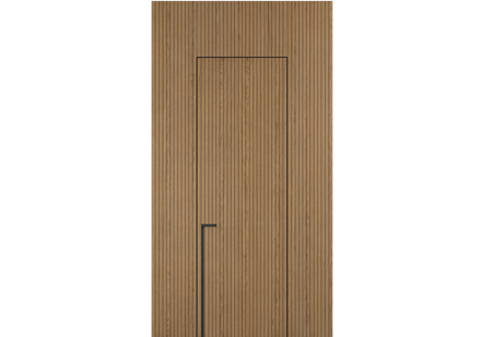 Панели для отделки стен Стеновая панель Фрезерованные Дуб миндальный матовый. Цвет Дуб миндальный матовый. Материал Шпон Naturwood. Коллекция Фрезерованные. Картинка.