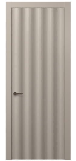 Дверь межкомнатная 8621 МБСК. Цвет Матовый бисквитный. Материал Гладкая эмаль. Коллекция Dune. Картинка.