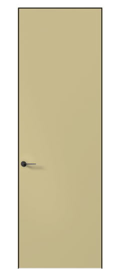 Дверь межкомнатная 0010 АКП Слоновая кость RAL 1014. Цвет RAL Слоновая кость RAL 1014. Материал Гладкая эмаль. Коллекция Planum Pro. Картинка.