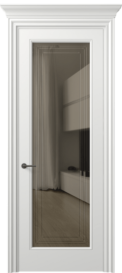 Дверь межкомнатная 8400 МССР БР ГРА. Цвет Матовый светло-серый. Материал Гладкая эмаль. Коллекция Mascot. Картинка.