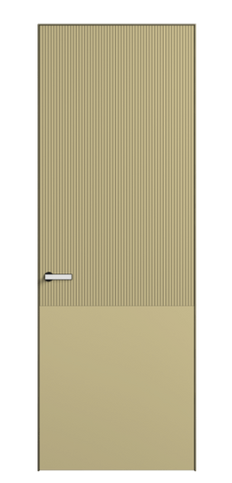 Дверь межкомнатная 8205 Слоновая кость RAL 1014. Цвет RAL Слоновая кость RAL 1014. Материал Гладкая эмаль. Коллекция Velvet. Картинка.