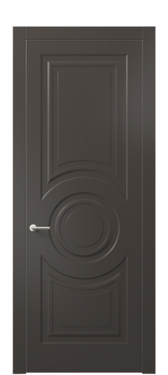 Дверь межкомнатная АКП 8461 МАН Матовый антрацит. Цвет Матовый антрацит. Материал Гладкая эмаль. Коллекция Mascot. Картинка.