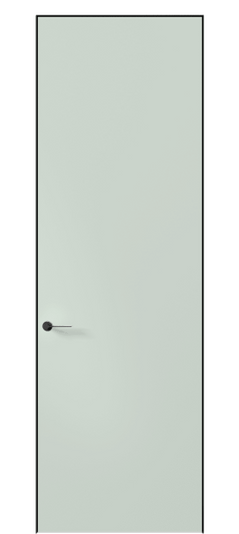 Дверь межкомнатная 0010 АКП NCS S 1005-B80G. Цвет NCS NCS S 1005-B80G. Материал Гладкая эмаль. Коллекция Planum Pro. Картинка.