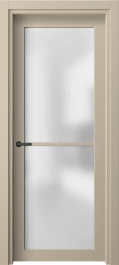Дверь межкомнатная 2108 ПЭСБ САТ. Цвет ПЭТ светло-бежевый. Материал ПЭТ. Коллекция Нео. Картинка.