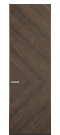 Дверь межкомнатная ПУ 0202 ЭВММ Эвкалипт мореный матовый. Цвет Эвкалипт мореный матовый. Материал Шпон эвкалипта Naturwood. Коллекция Rift. Картинка.