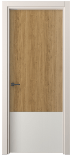 Дверь межкомнатная 4229 ГОР. Цвет Грецкий орех. Материал Ламинатин. Коллекция Фридом. Картинка.