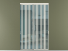 Перегородка Formato внутри проёма 2 створки