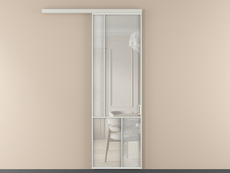 Перегородка Mosaic вдоль стены 1 створка