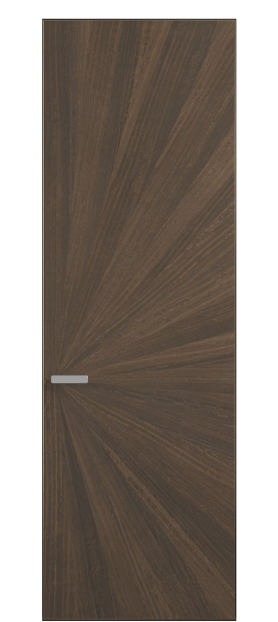 Дверь межкомнатная 0206 ЭВММ Эвкалипт мореный матовый. Цвет Эвкалипт мореный матовый. Материал Шпон эвкалипта НатурВуд. Коллекция Рифт. Картинка.