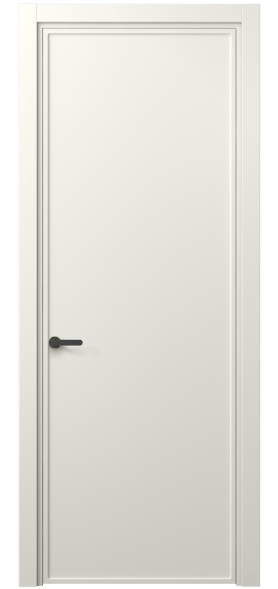 Дверь межкомнатная 8601 МЖМ . Цвет Матовый жемчужный. Материал Гладкая эмаль. Коллекция Frame. Картинка.